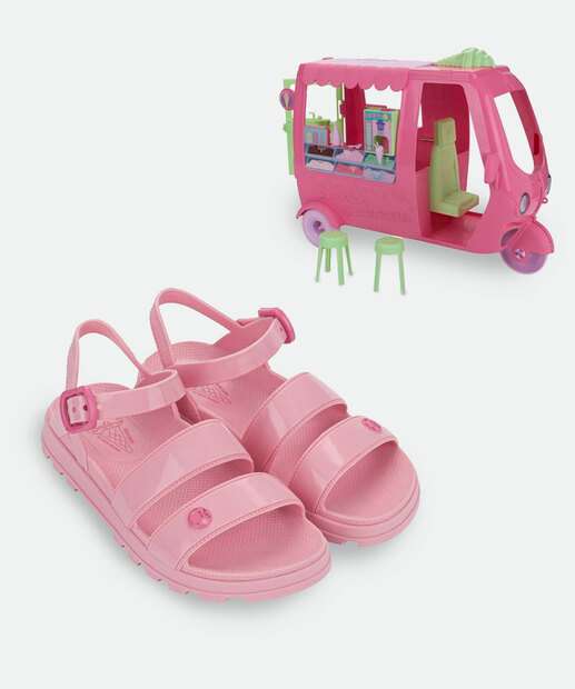 Image_Sandália Infantil Barbie Mattel
