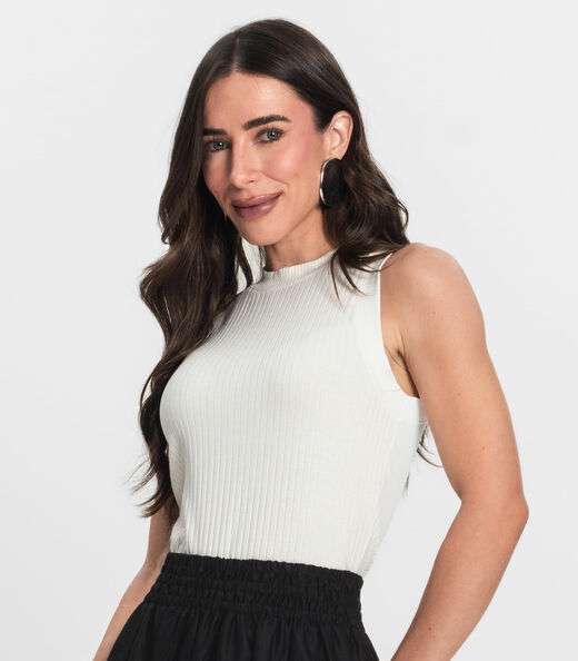 Regata Feminina em Ribana Endless Bege