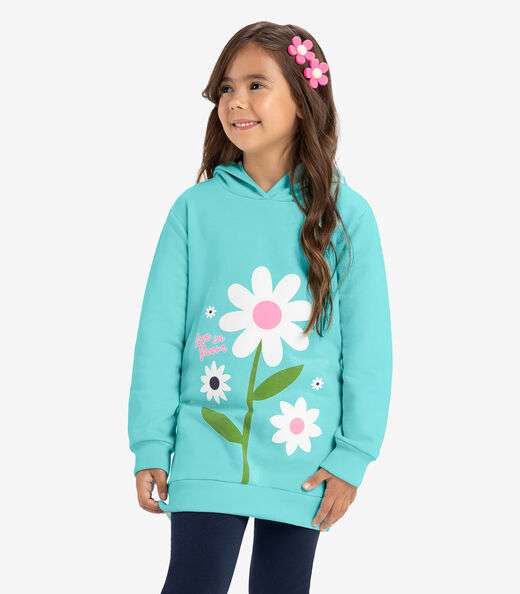 Conjunto Infantil Blusão Com Legging Rovi Kids Azul