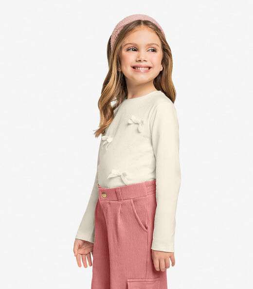 Blusa Infantil Trick Nick Bege