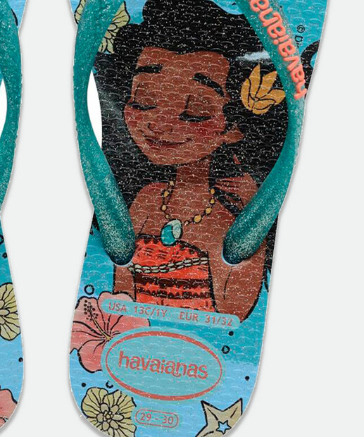 Chinelo Havaianas Infantil Slim Moana 