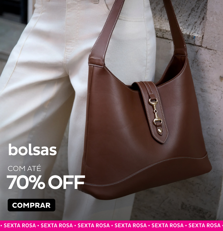 Bolsas com até 70% OFF Bolsas com até 70% OFF