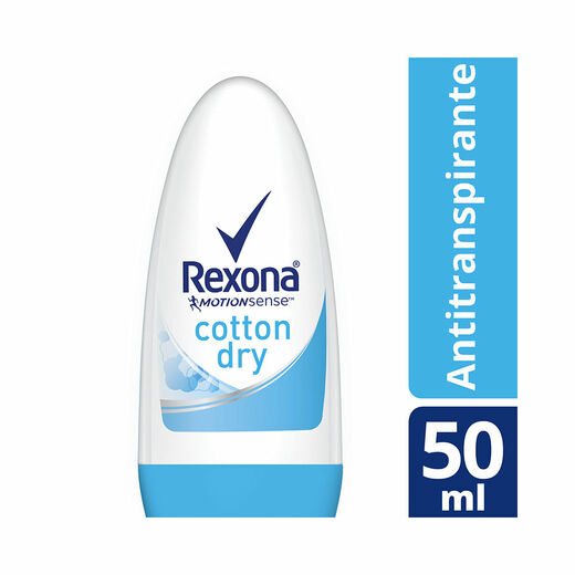 Kit c/9 Unidades de Desodorante Rexona Rollon Antitrans Cotton 50ml