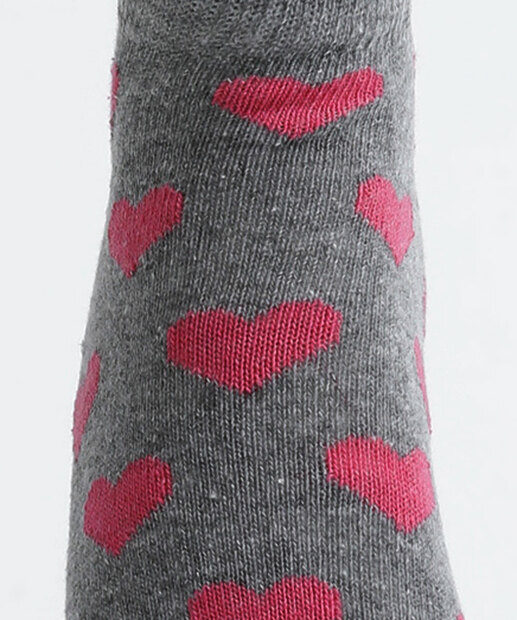 Kit 5 Pares Meias Soquete Feminina Estampadas Marisa