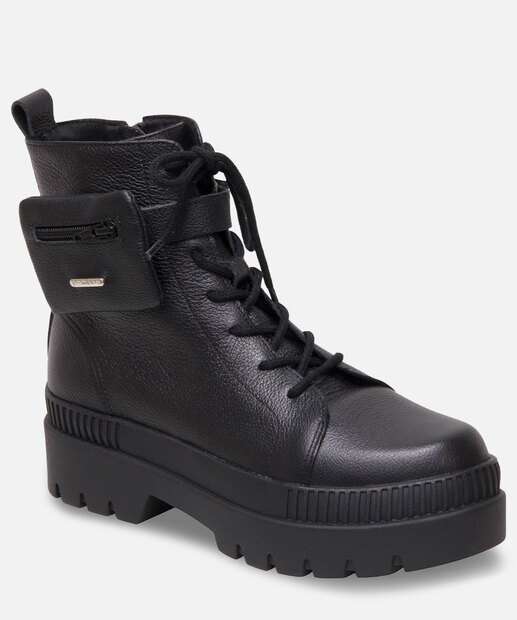 Coturno Feminino Cano Curto Tratorado Bottero 