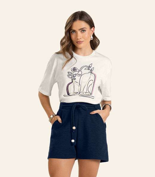 Image_Camiseta T-shirt Feminina Endless Bege