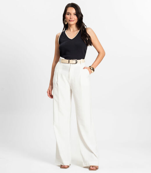 Regata Feminina em Ribana Rovitex Preto