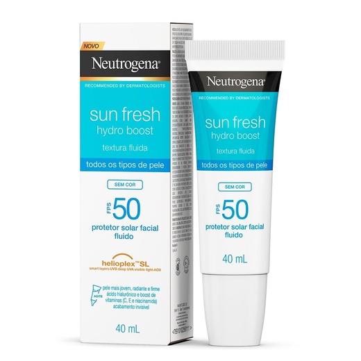 Image_Kit com 2 Unidades de Neutrogena Protetor Solar Facial Sun Fresh Hydro Boost FPS