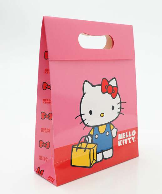 Image_Embalagem Presente Sacola Hello Kitty Sanrio Rosa
