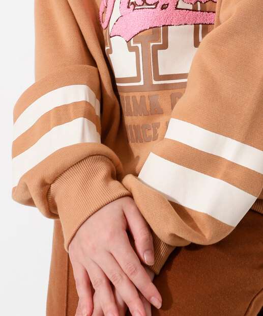 Blusão Juvenil Moletom Flanelado Bordado Marisa Tam 10 a 16