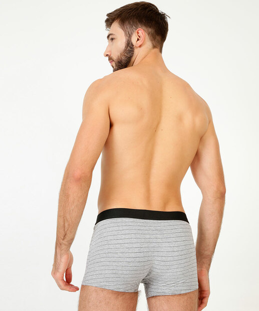 Kit 3 Cuecas Boxer Masculina Listradas MR  