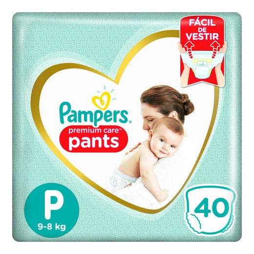 Fralda Pampers Pants P.Care Mega P c/40 Unidades