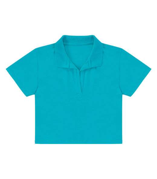 Blusa Feminina Manga Curta Endless Azul