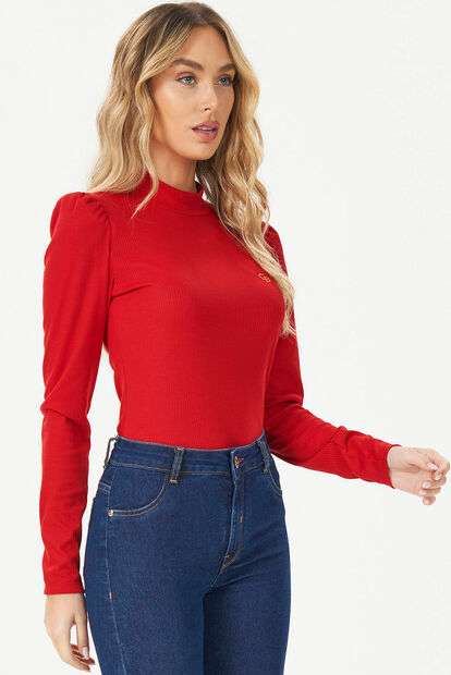 Manga Longa Canelada