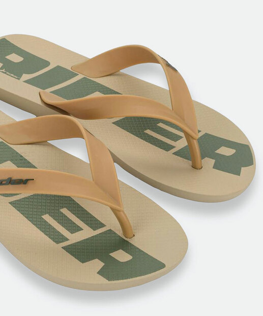 Chinelo Masculino Feel Urban Rider Bege