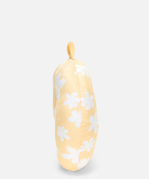 Almofada Pescoço Plush Floral Marisa Rosa