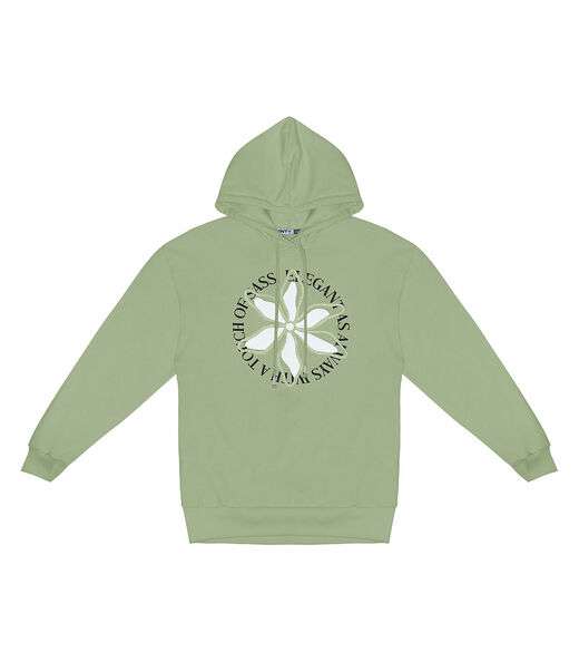 Blusão Juvenil Feminino Com Capuz Minty Verde