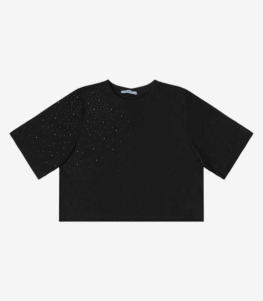 Camiseta Feminina Manga Curta Endless Preto