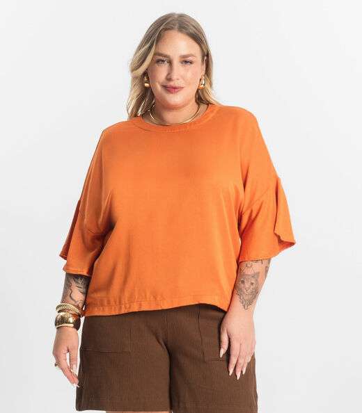 Image_Blusa Feminina Secret Glam Laranja