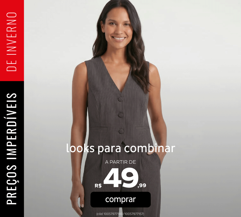 Conjuntos Femininos a partir de R$49,99