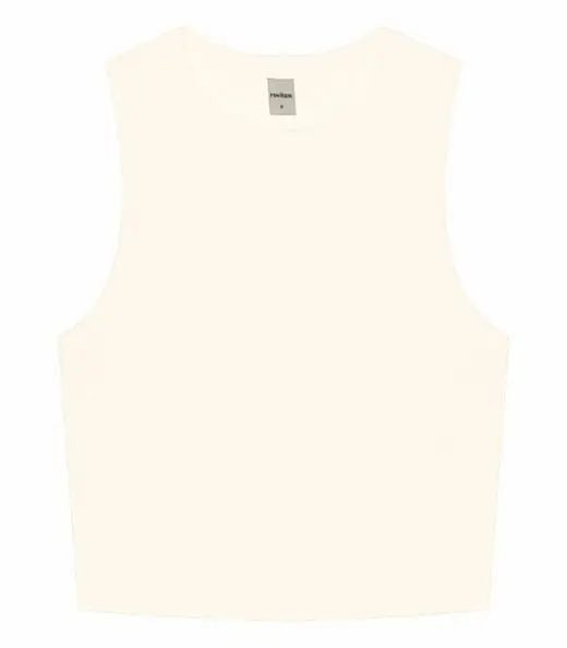 Regata Cropped Feminina Ribana Rovitex Bege