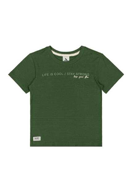 Camiseta Menino em Meia Malha Flamê Quimby