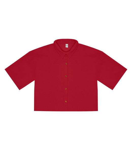 Camisa Feminina Em Air Flow Rovitex Vermelho