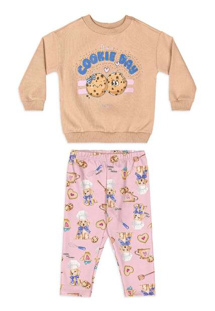 Conjunto Bebê Blusão Legging Quimby