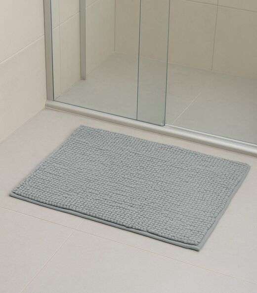 Tapete Pipoca Bolinha Toque Macio Rovitex Home Cinza