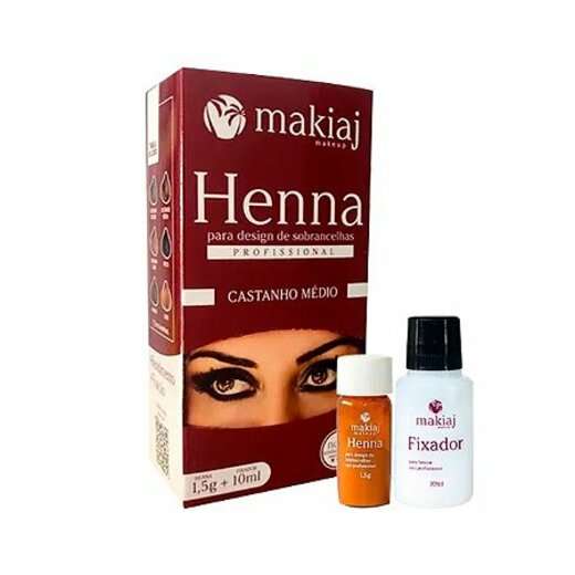 Image_Henna para Sobrancelha Castanho Médio Makiaj 1,5g
