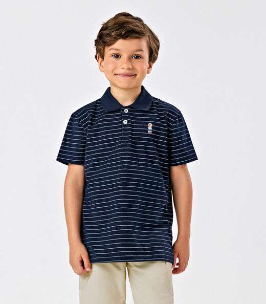 Image_Polo Menino Cotton Trick Nick Azul