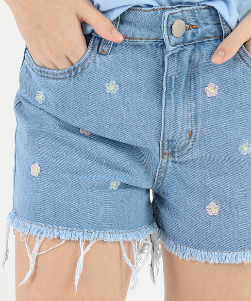 Shorts Jeans Infantil Marisa Tam 10 a 16