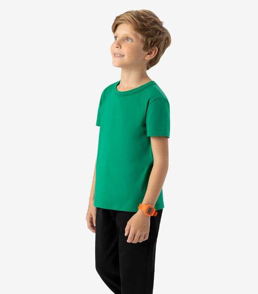 Calça Básica Unissex Infantil Rovi Kids Preto