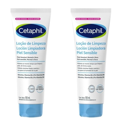 Image_Kit com 2 Unidades de Cetaphil Loção De Limpeza 100ml