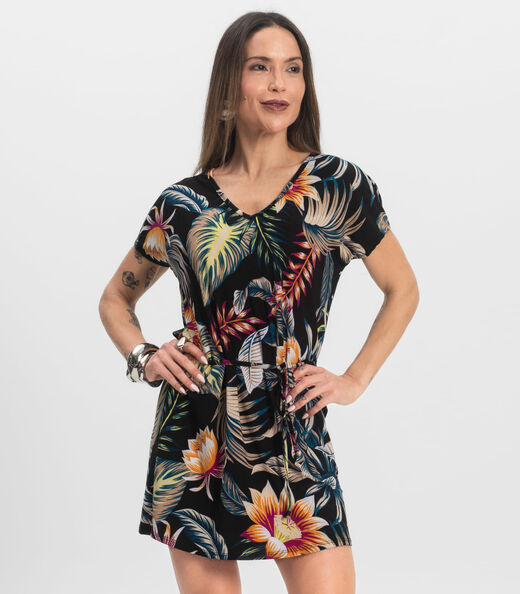 Vestido Feminino Liganete Infinita Cor Preto