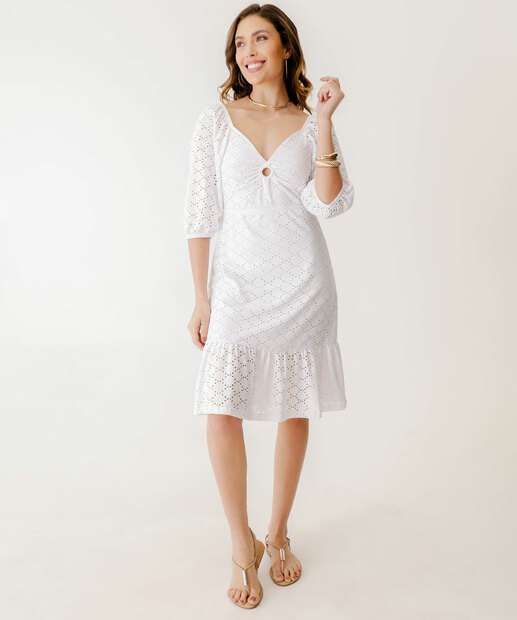 Image_Vestido Feminino Laise Manga 3/4 Marisa