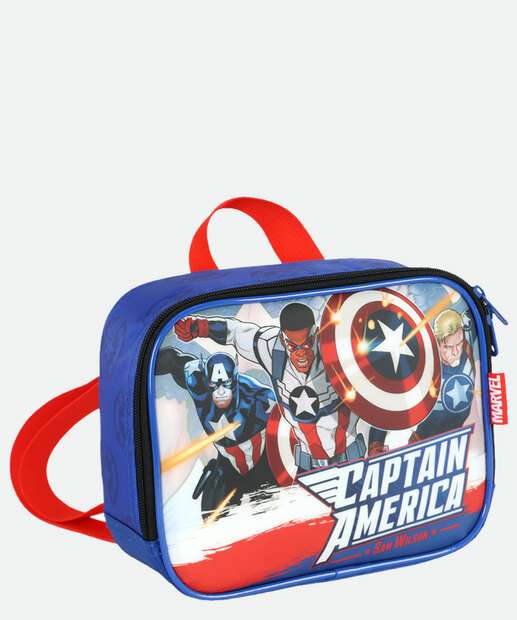 Lancheira Infantil Estampa Vingadores Marvel