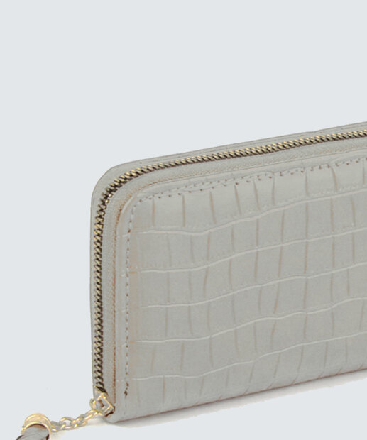 Carteira Feminina Textura Croco Gash