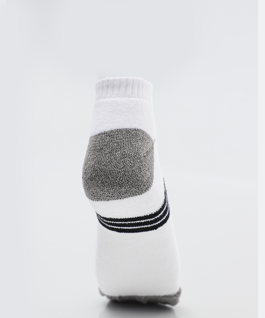 Kit 3 Pares Meias Masculina Cano Curto MR Branco