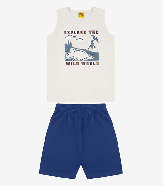 Image_Conjunto Bermuda com Machão Masculino Rovi Kids Bege