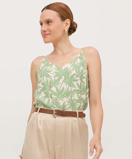 Image_Blusa Feminina Estampada Marisa Verde