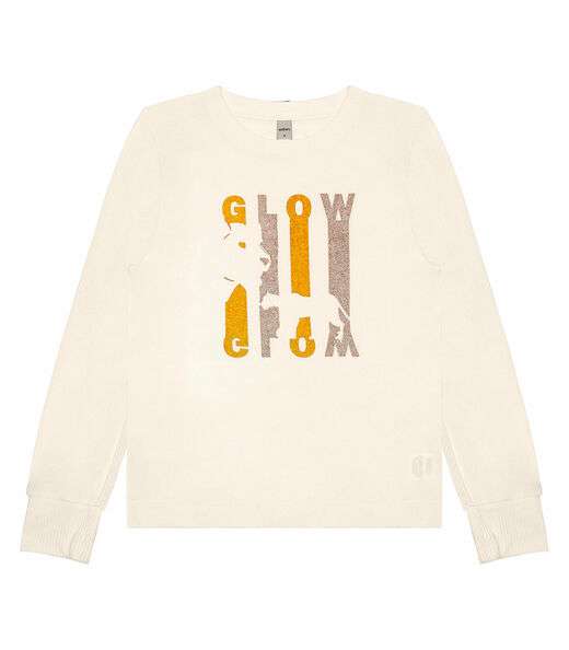 Blusa Feminina Manga Longa Glow Rovitex Bege