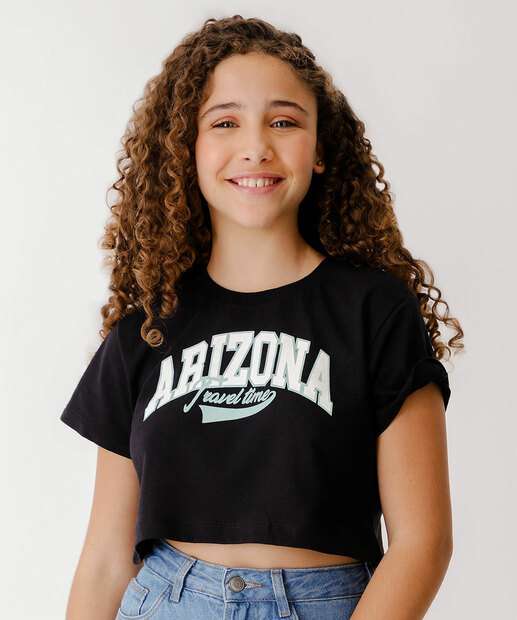 Image_Blusa Juvenil Cropped Estampado Marisa Tam 10 a 16