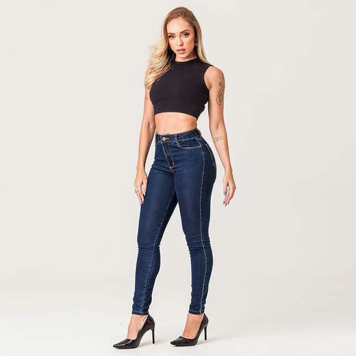 Image_Calça Jeans Skinny Feminina Zune