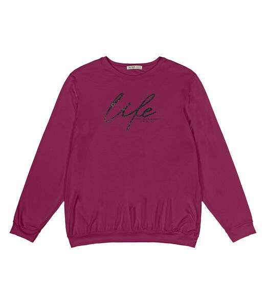 Blusão Feminino Plus Size Secret Glam Vermelho