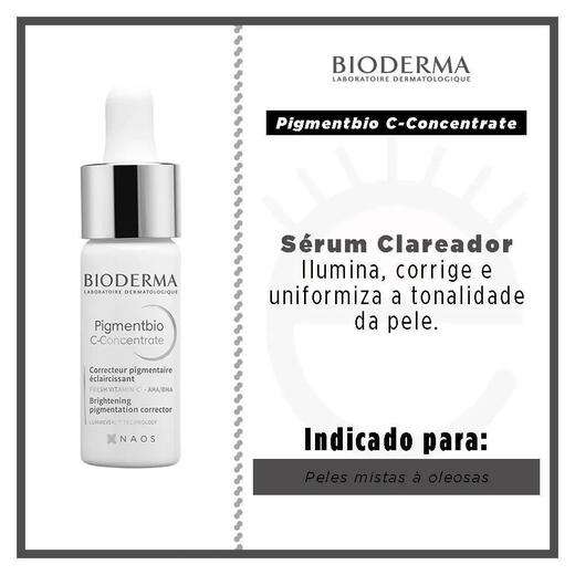 Sérum Concentrado Clareador Antioxidante Bioderma - Pigmentbio C Concentrate - 1