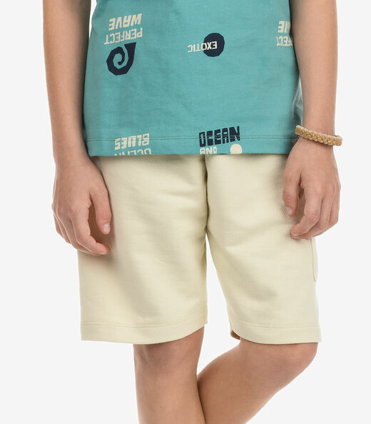 Conjunto Bermuda com Regata Menino Rovi Kids Verde