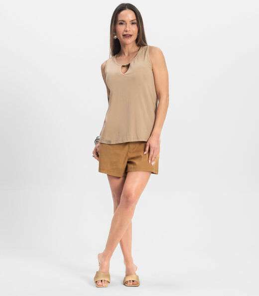 Blusa Feminina Lisa Infinita Cor Rosa