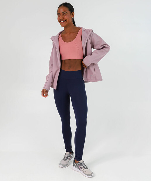 Jaqueta Feminino Fitness Corta Vento Marisa Lilás