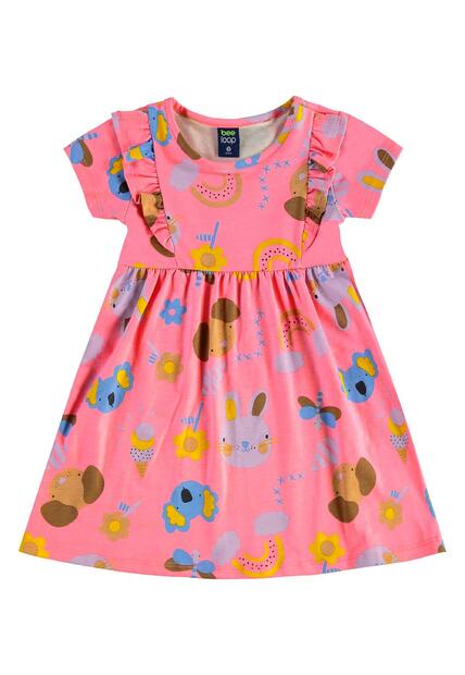 Image_Vestido Bichinhos Infantil Bee Loop